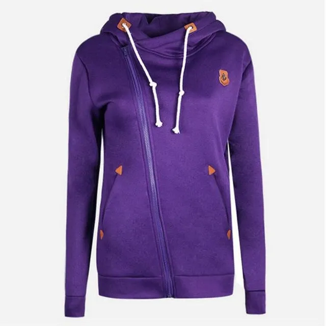 Solid Women Hoodies