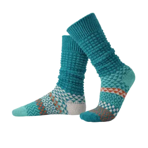 Solmate Socks Fusion Slouch Socks - Abalone