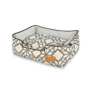 Solstice Lounge Dog Bed Snowy Day