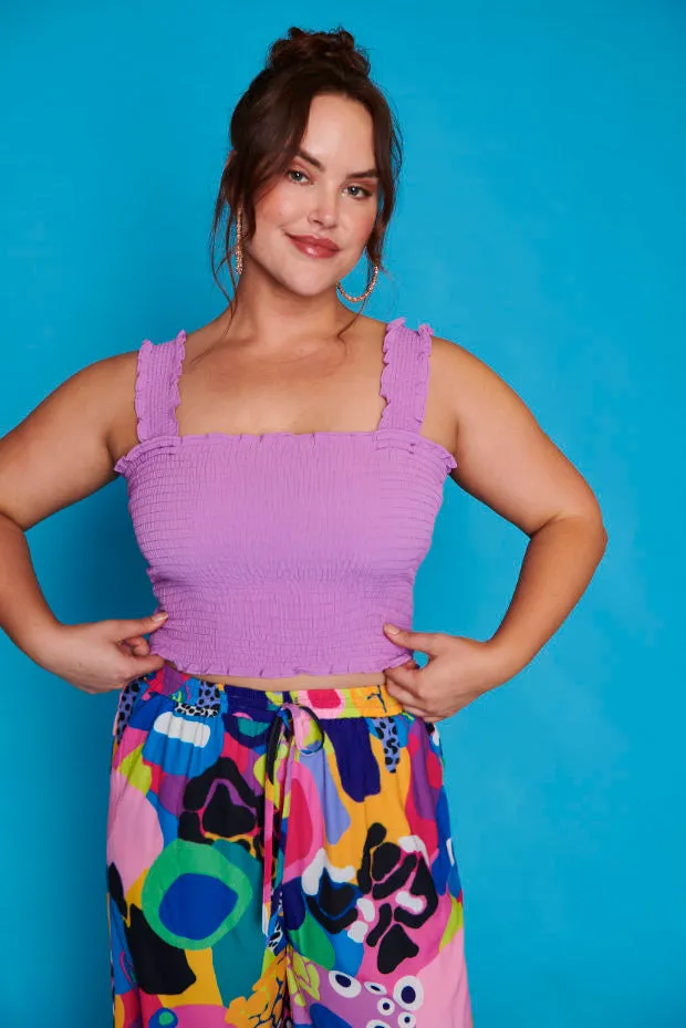 Sophie Purple Top