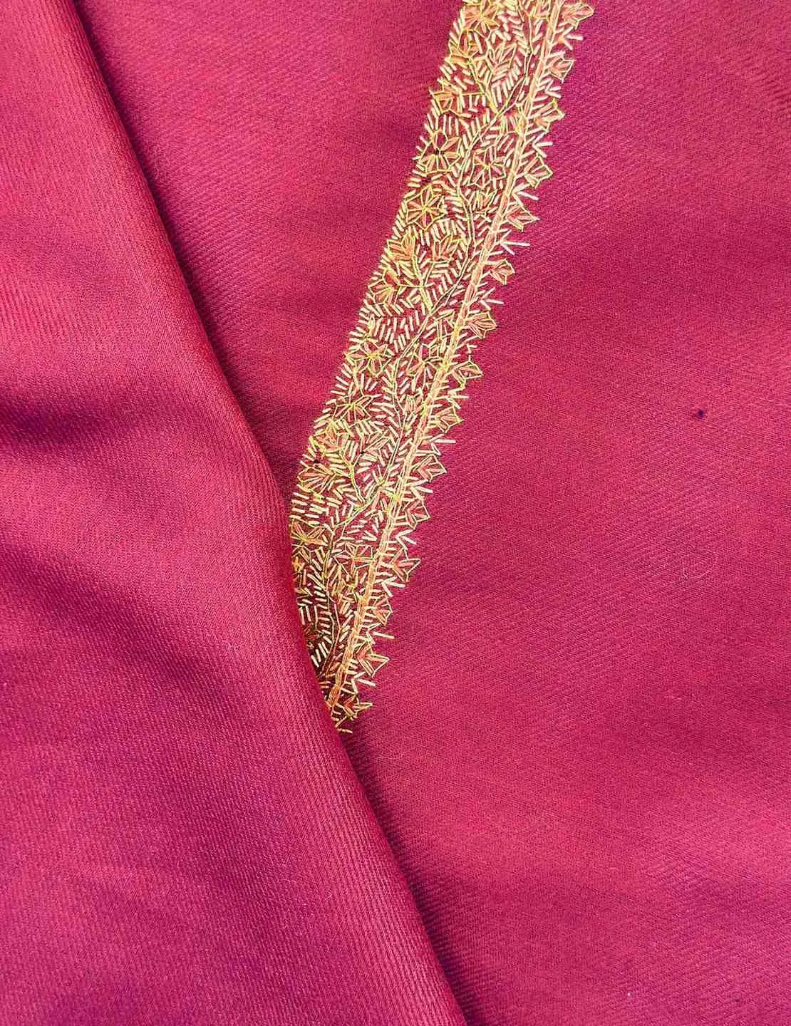 Sozni Embroidery Pure Wool Scarf & Shawls