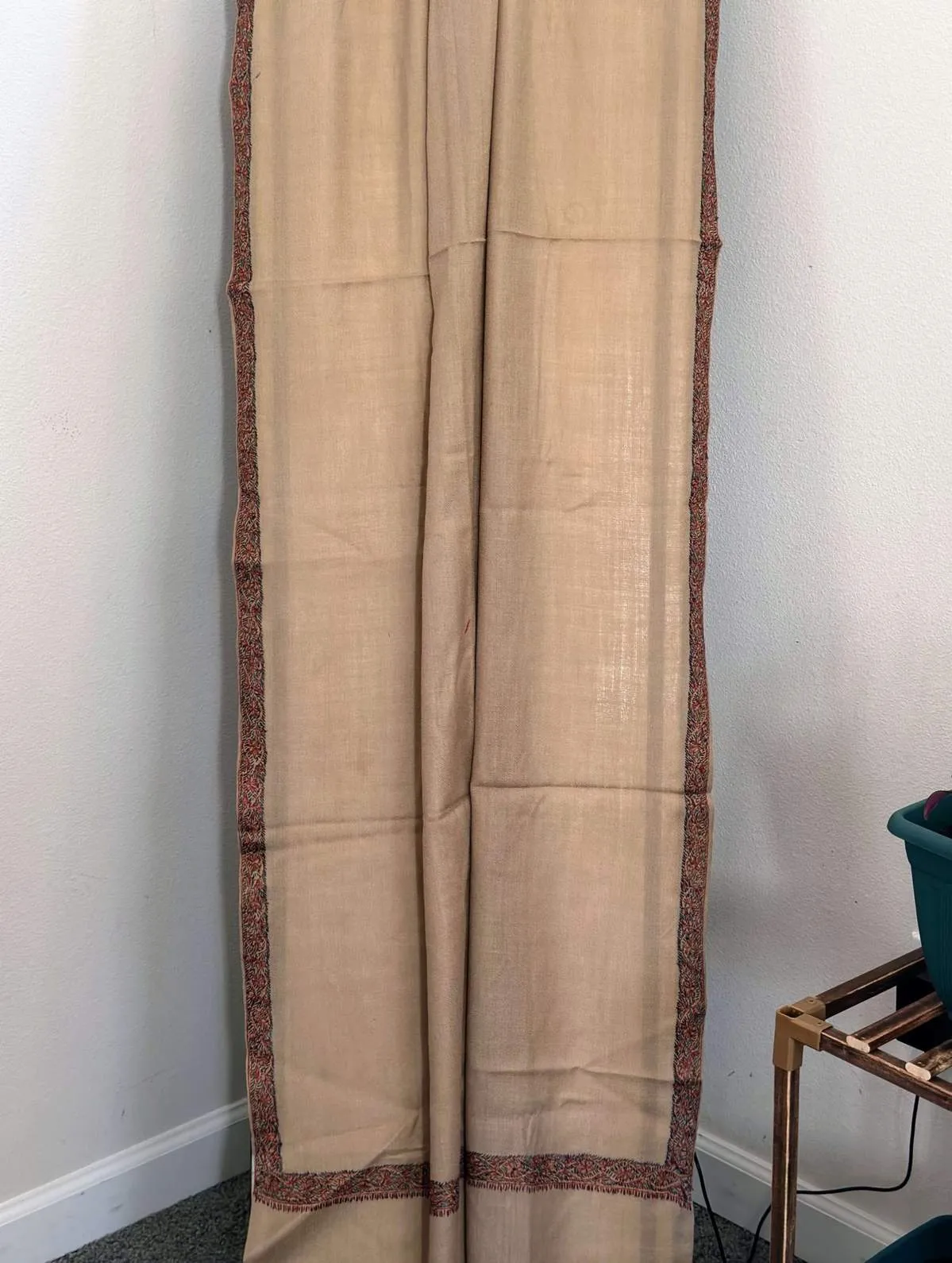Sozni Embroidery Pure Wool Scarf & Shawls