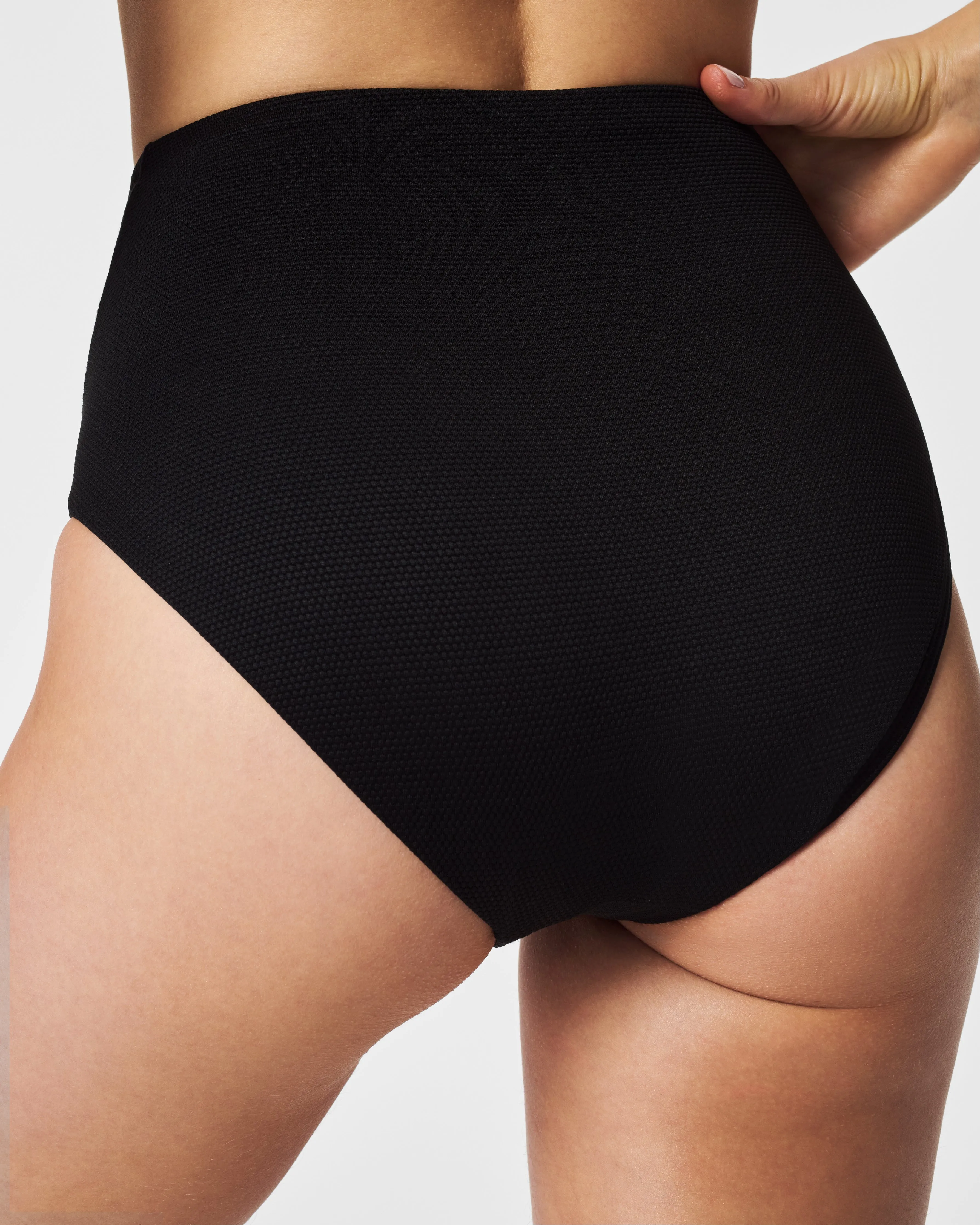 SPANXshape™ Swim Pique Ultra Hi-Rise Cheeky Bottom