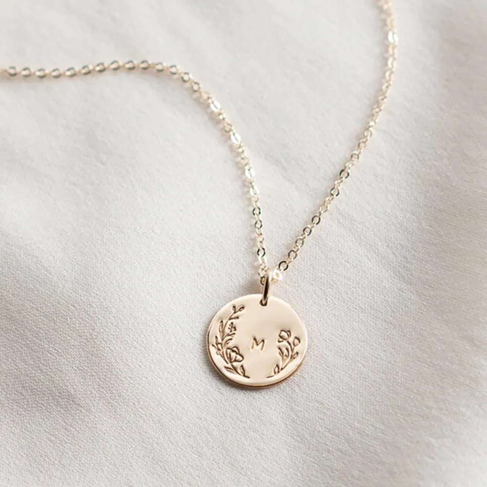 Special Gift! Elegant Initial Letter Necklace