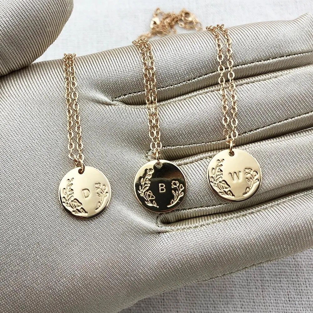 Special Gift! Elegant Initial Letter Necklace