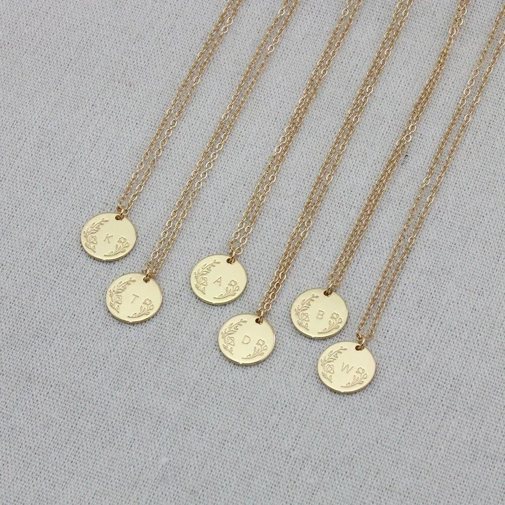 Special Gift! Elegant Initial Letter Necklace