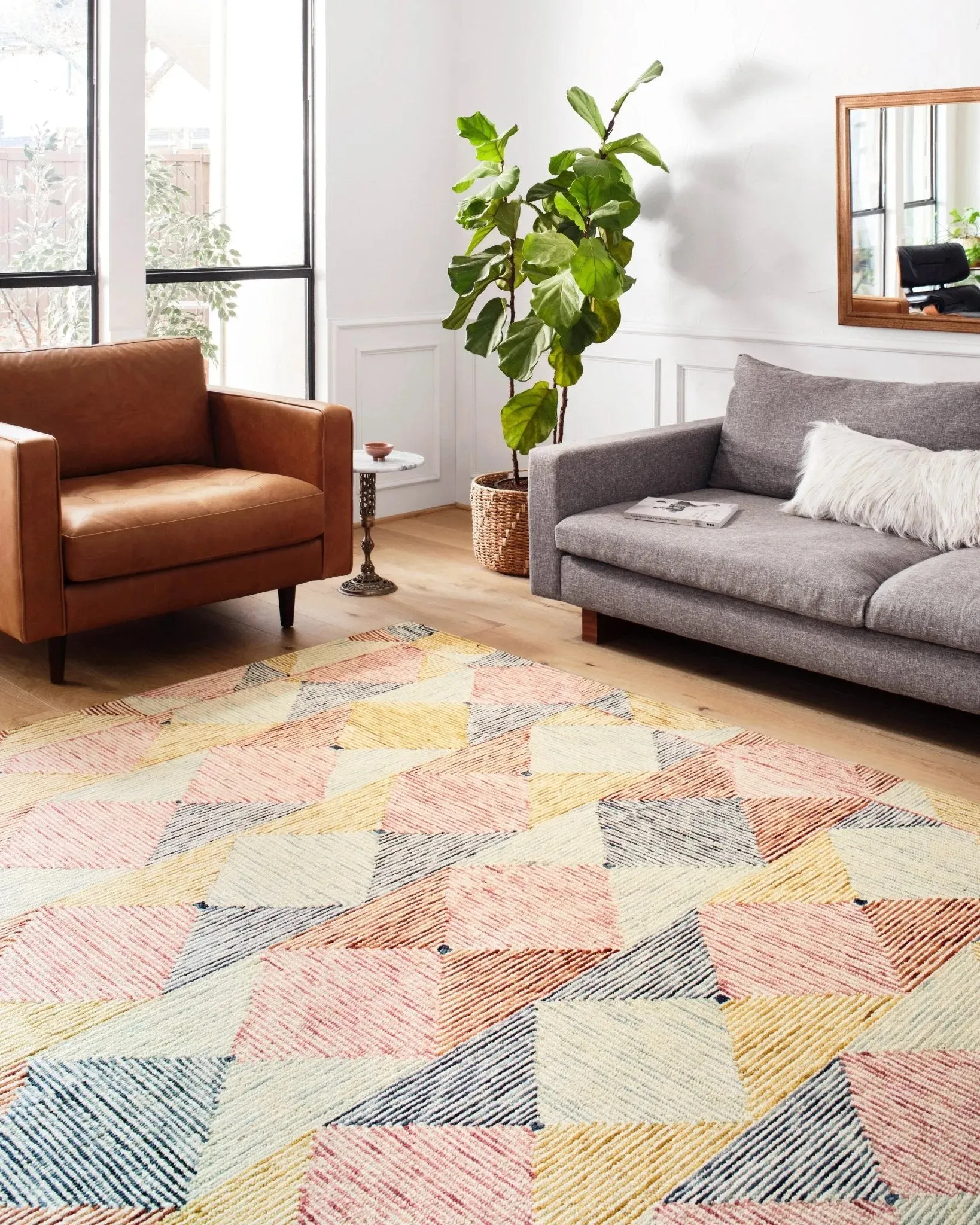 Spectrum Spe-01 Ivory/Multi Rug