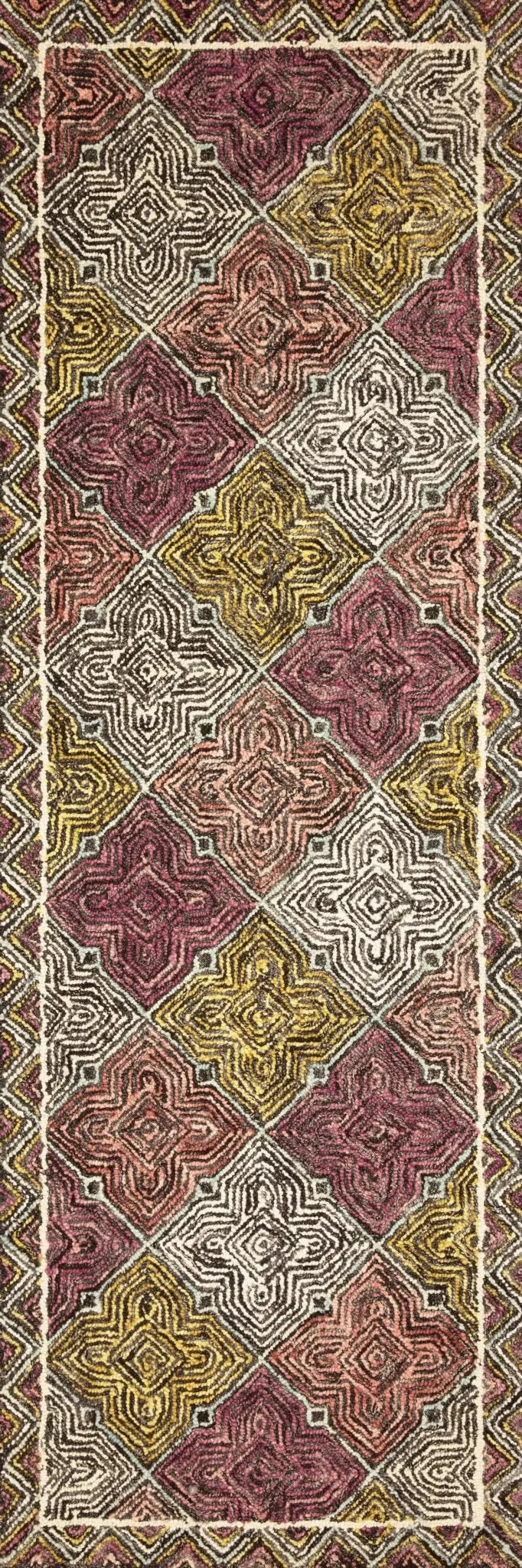Spectrum Spe-03 Charcoal/Multi Rug