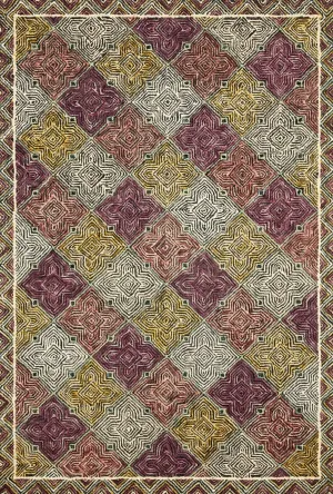 Spectrum Spe-03 Charcoal/Multi Rug