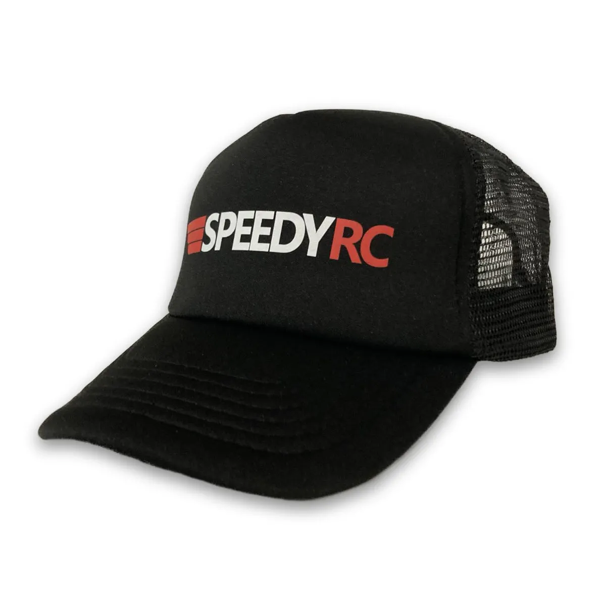 Speedy RC Snapback Trucker Hat (Black)