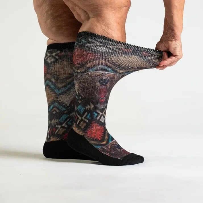 Spirit Bear EasyStretch™ Diabetic Socks