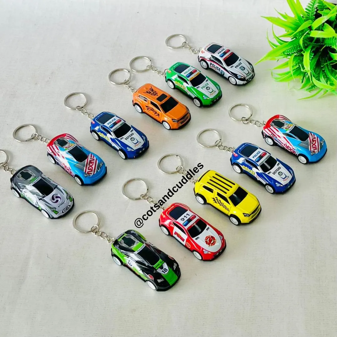 Sport Car Plastic Keychain (Pack of 2)