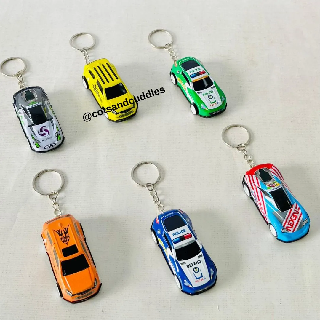 Sport Car Plastic Keychain (Pack of 2)