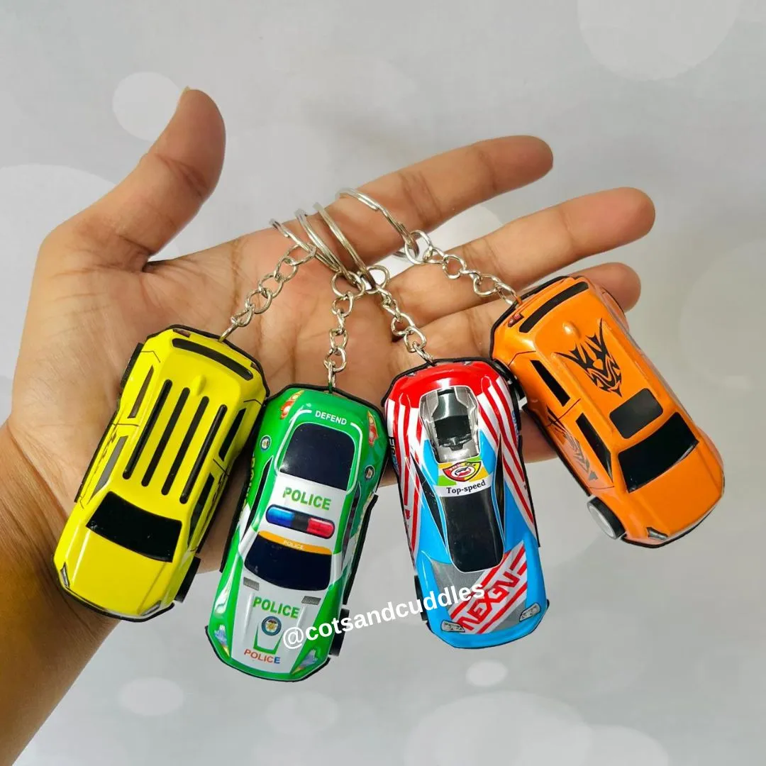 Sport Car Plastic Keychain (Pack of 2)