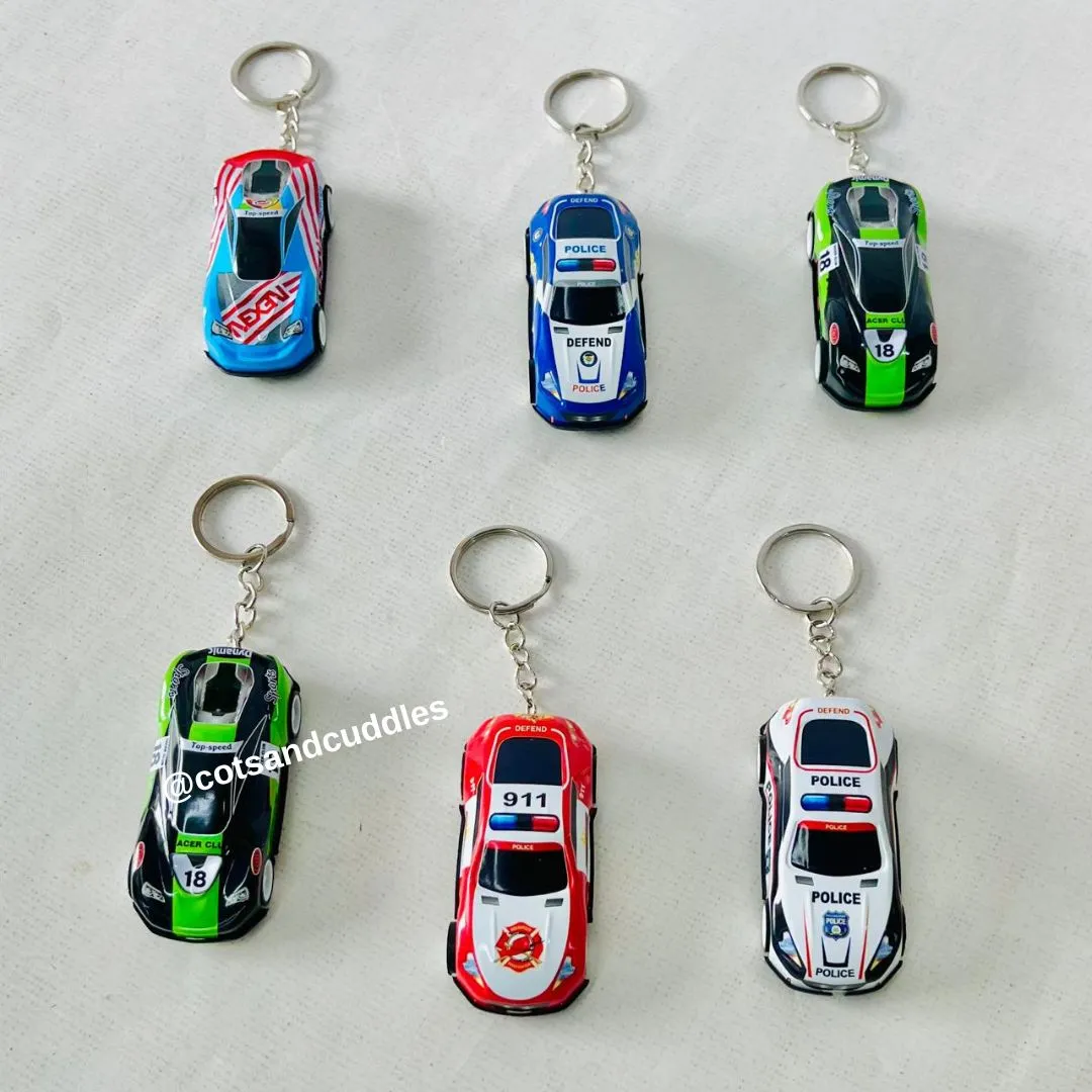 Sport Car Plastic Keychain (Pack of 2)