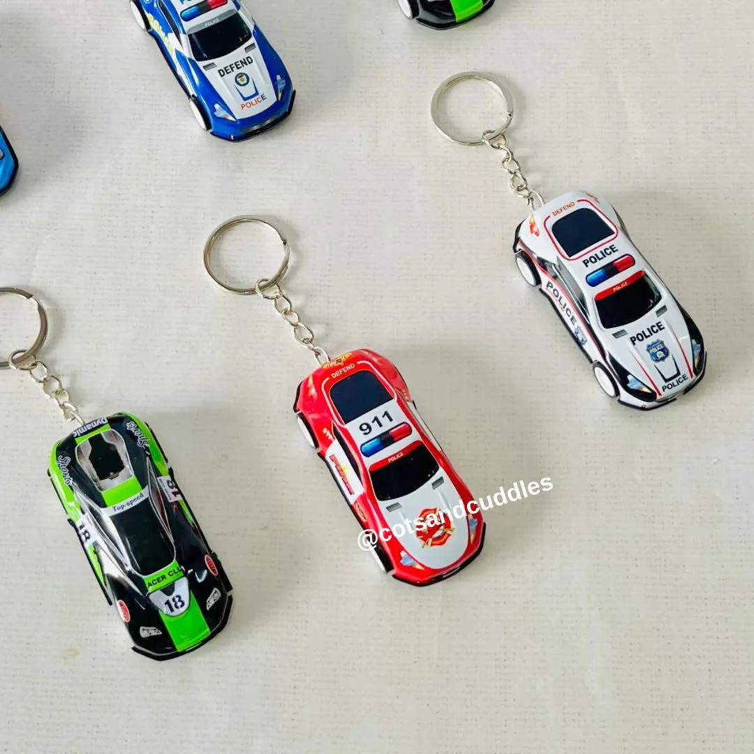 Sport Car Plastic Keychain (Pack of 2)