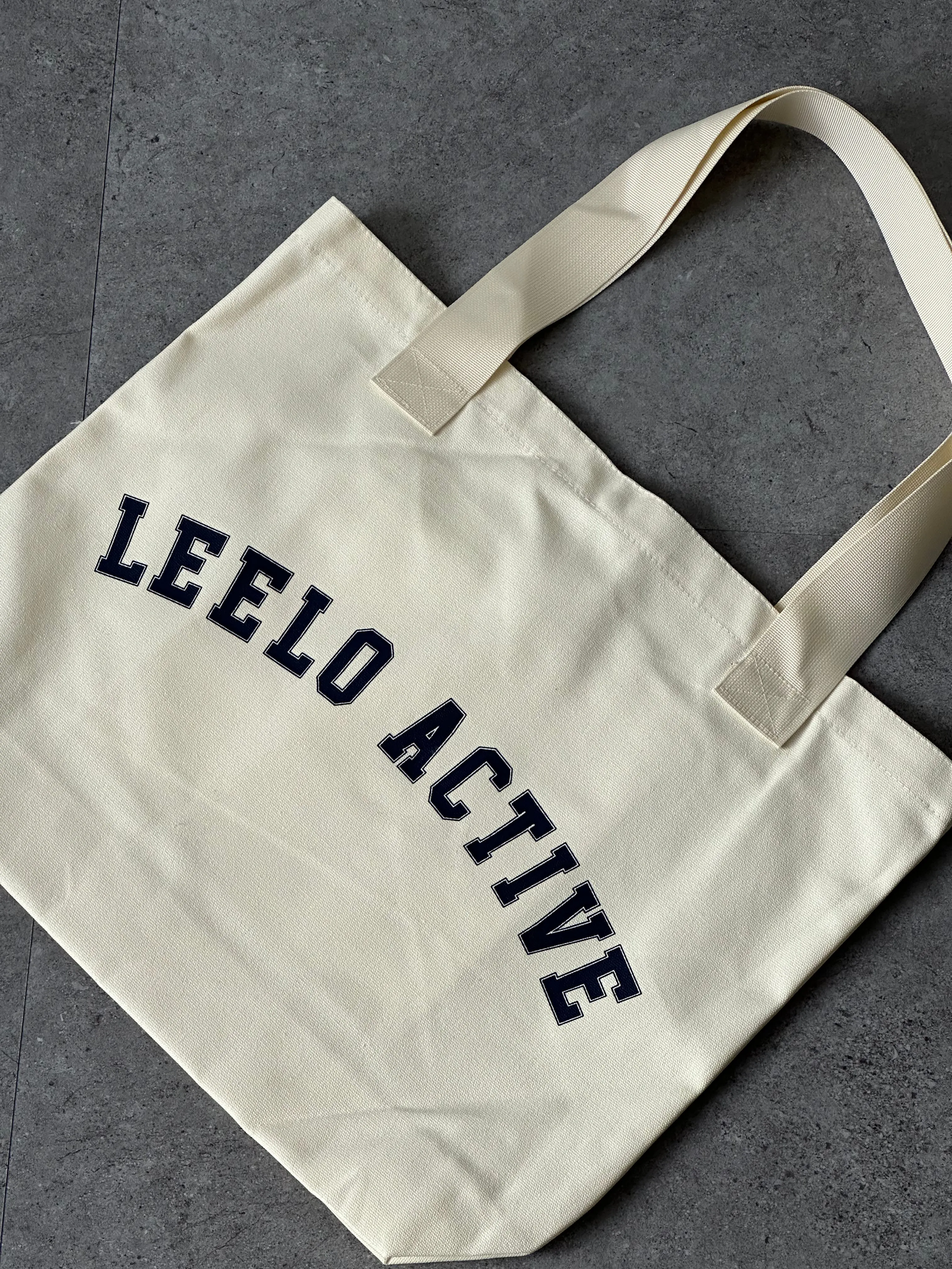 Sports Club Tote Bag - Beige