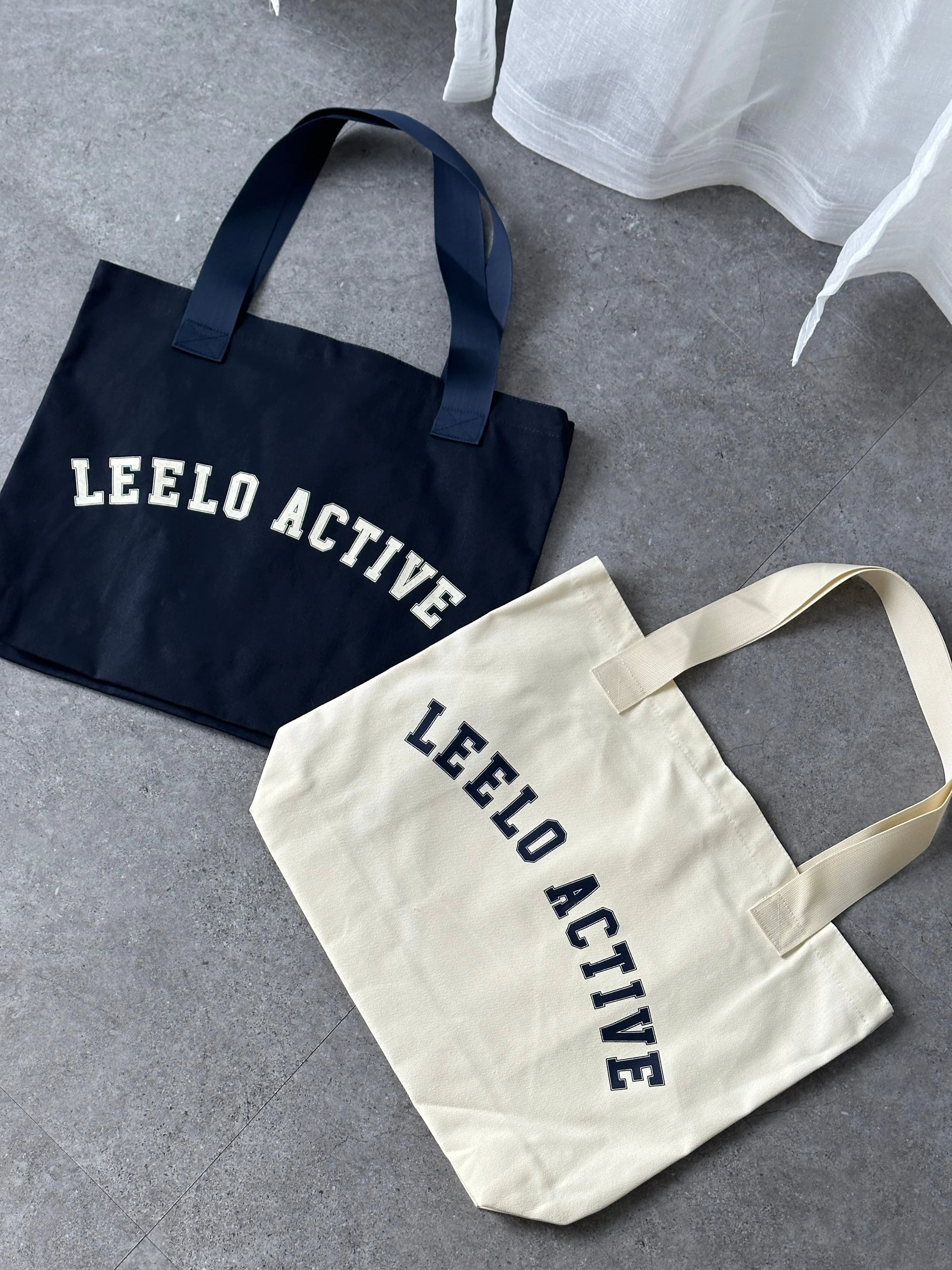 Sports Club Tote Bag - Beige