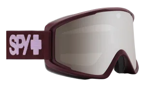 Spy Crusher Elite Goggles Matte Merlot / HD Bronze Silver Mirror