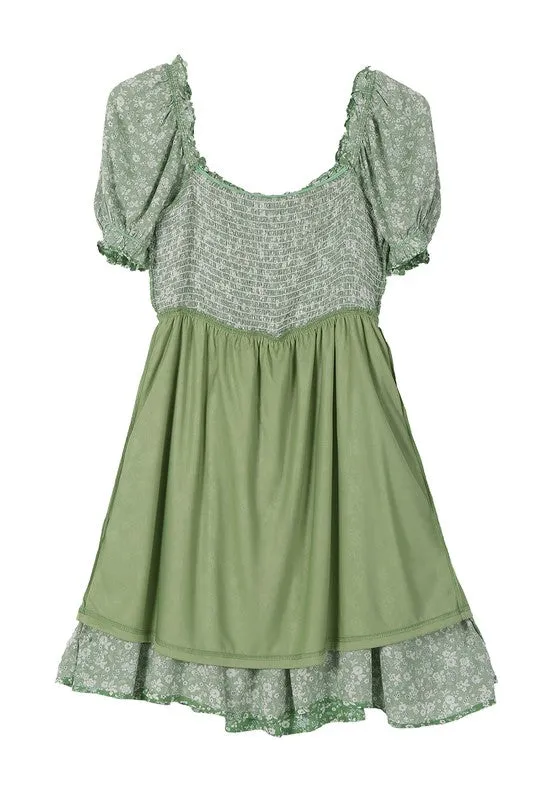 SS smocked dress