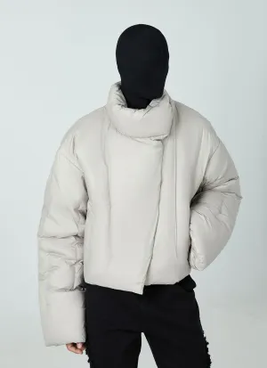 Stand collar duck down jacket