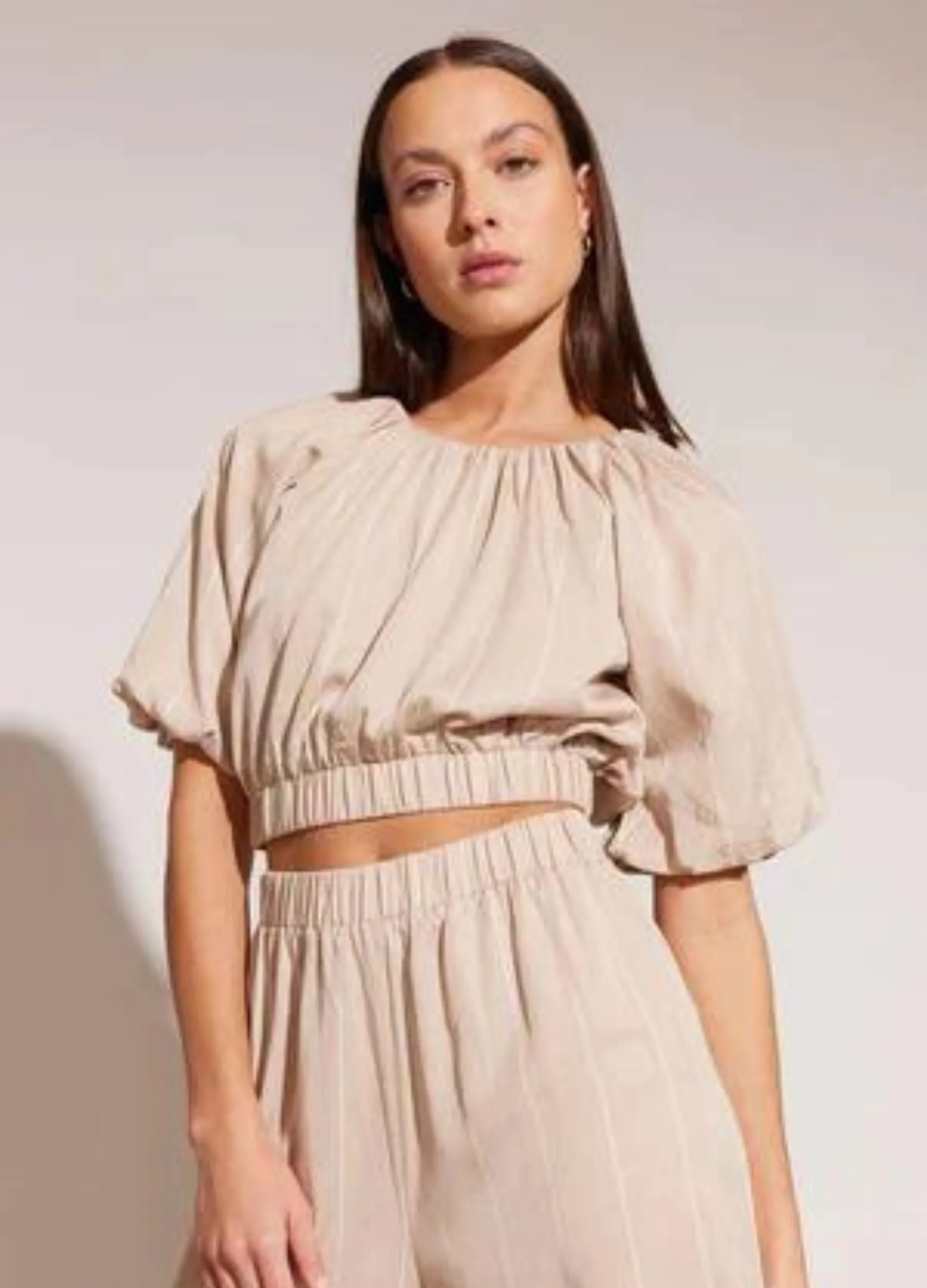 Staple the Label - Cova Cropped Blouse