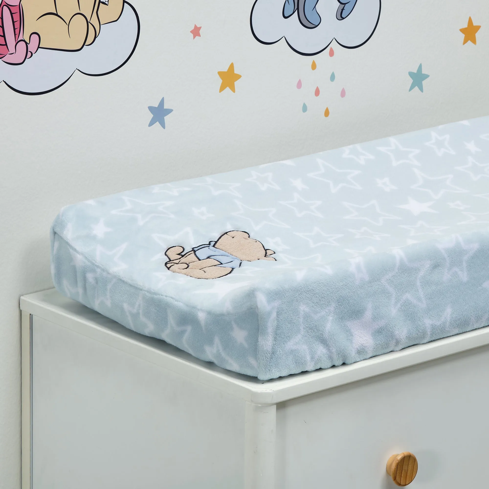 Starlight Pooh Changing Pad Cover