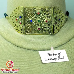 Statement Vintage Style Choker Necklace