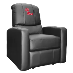 Stealth Recliner with Mississippi Rebels Logo