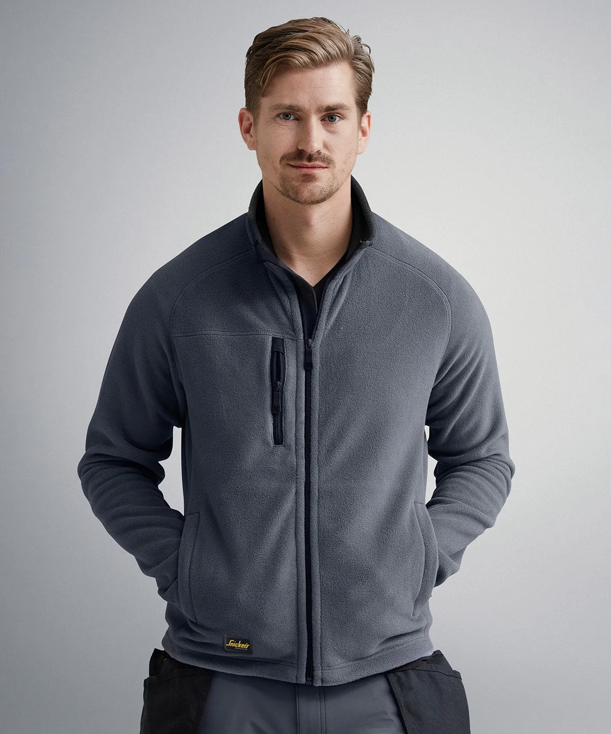 Steel Grey - POLARTECH fleece jacket