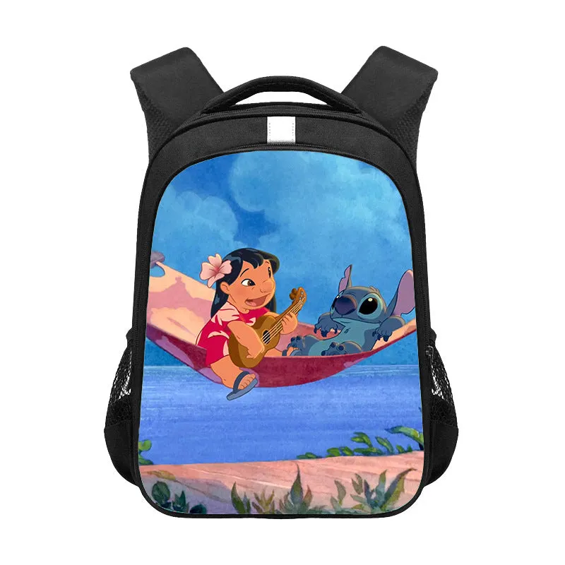Stitch Children's Schoolbag Primary School Student Large-Capacity Backpack Male and Female Student Fashion Cute Backpack Foreign Trade Wholesale
