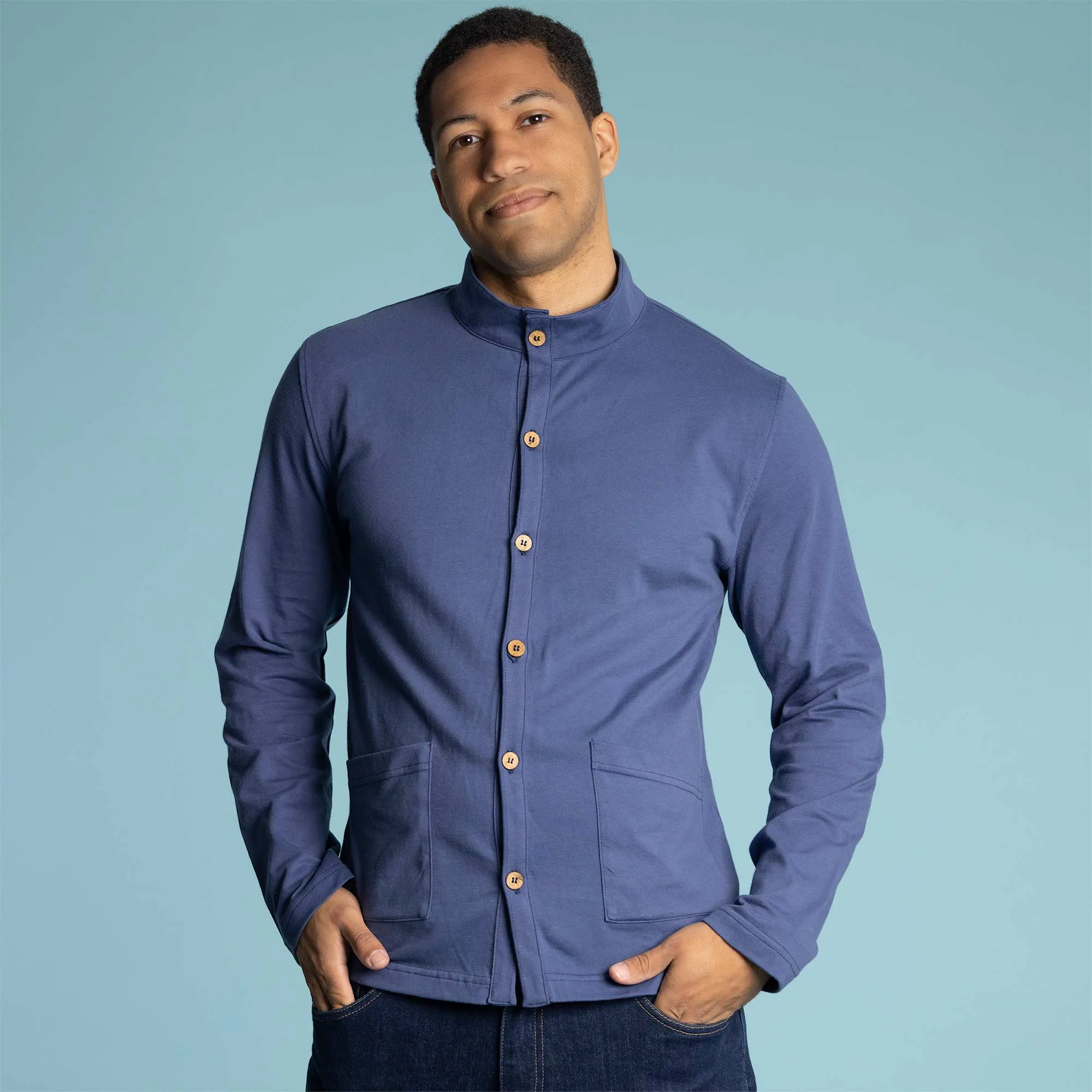 STRASBOURG 100% Organic Prima Cotton Jersey Shirt
