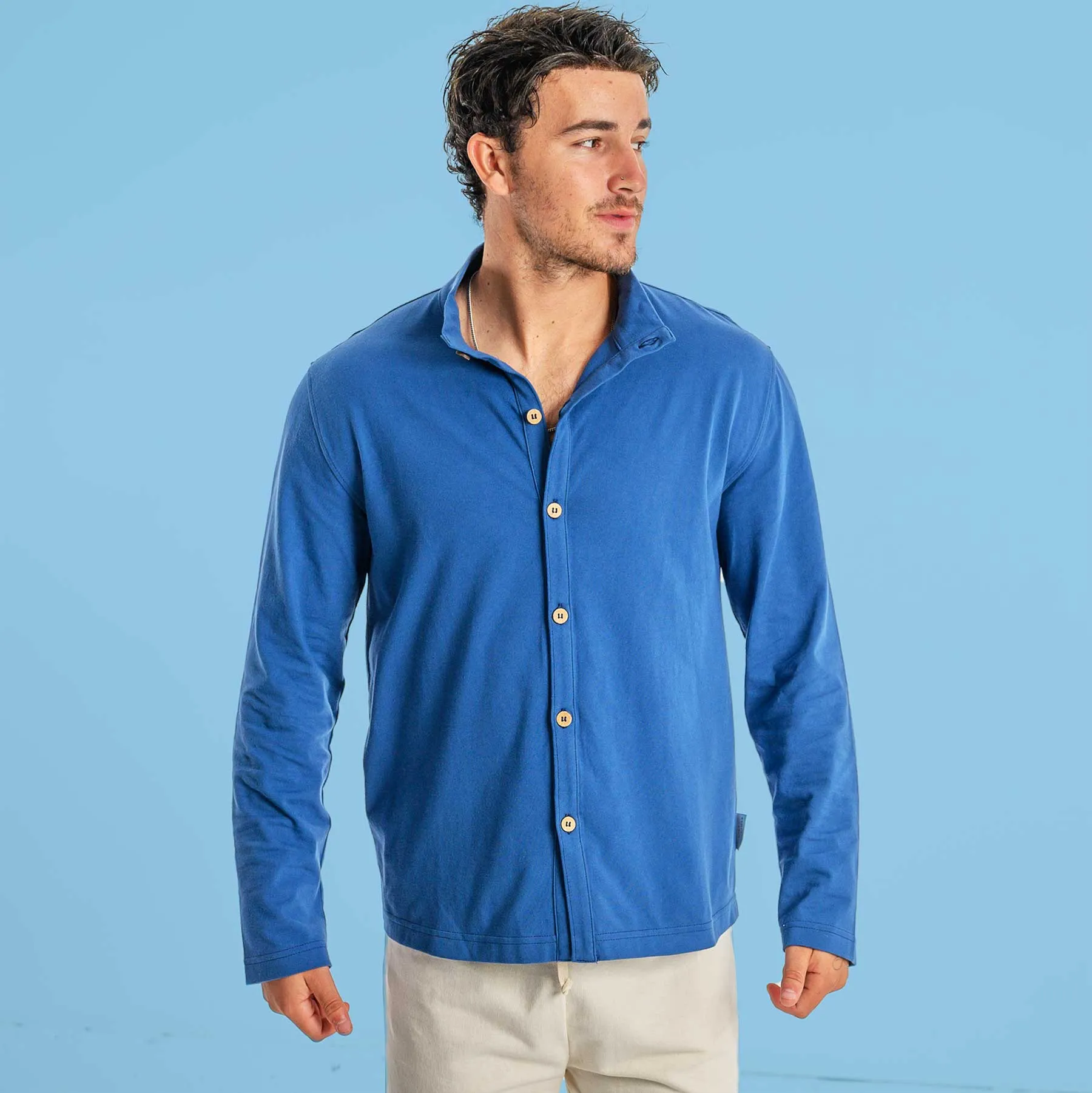 STRASBOURG 100% Organic Prima Cotton Jersey Shirt