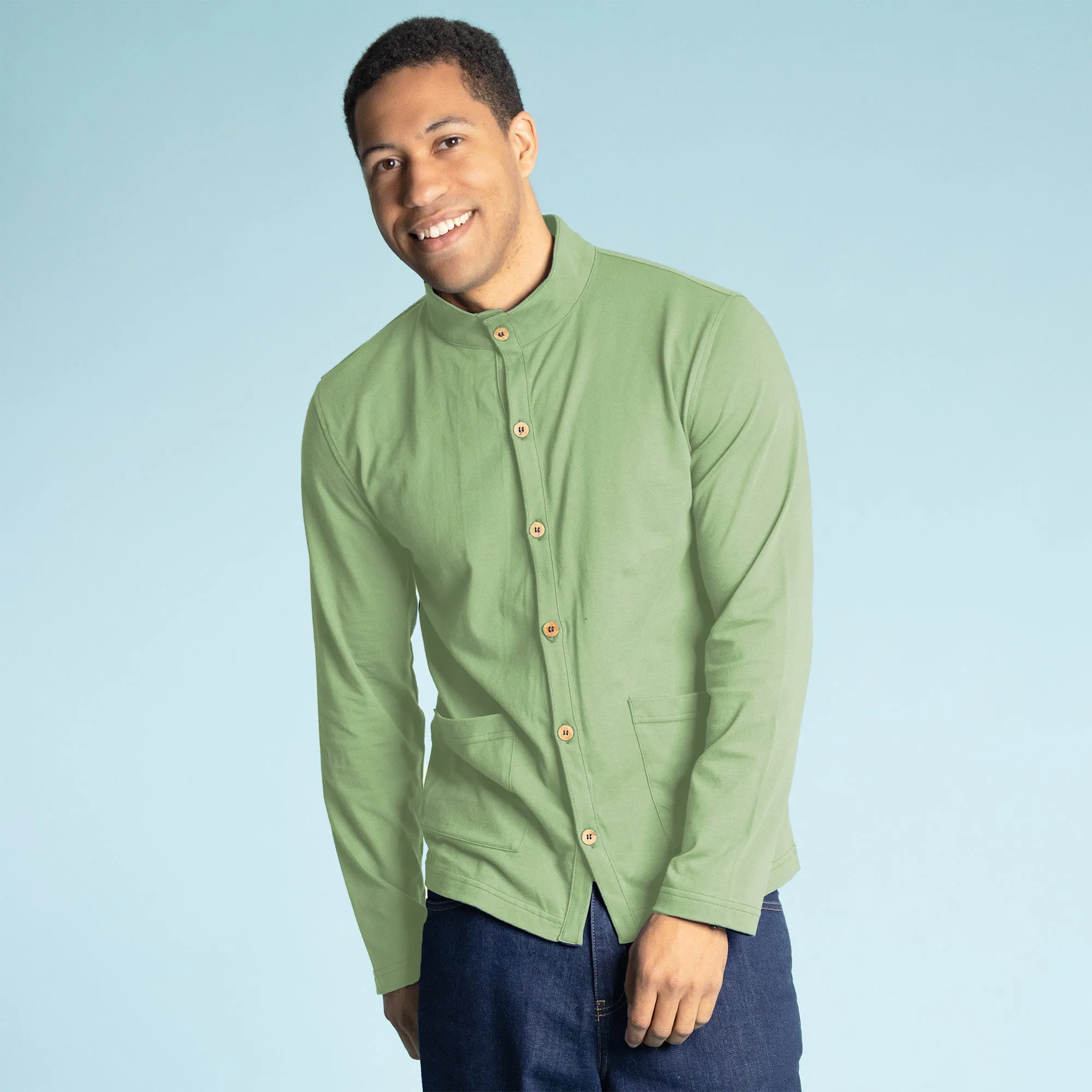 STRASBOURG 100% Organic Prima Cotton Jersey Shirt