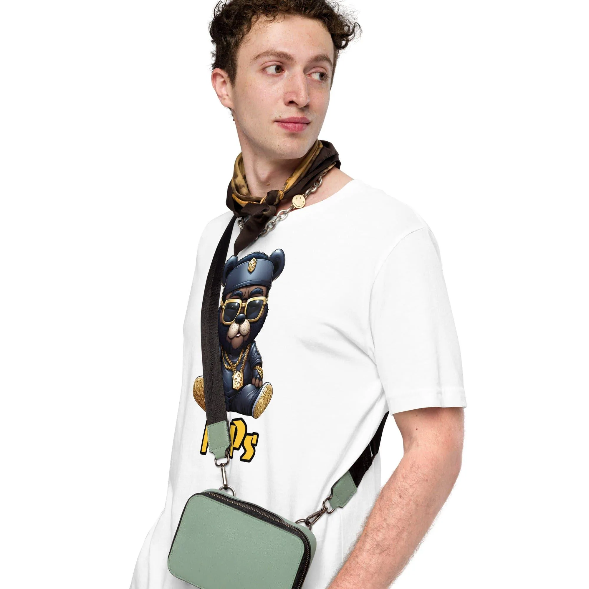 Street Bear T-Shirt Father's Day  PoPs  Short Sleeve Top