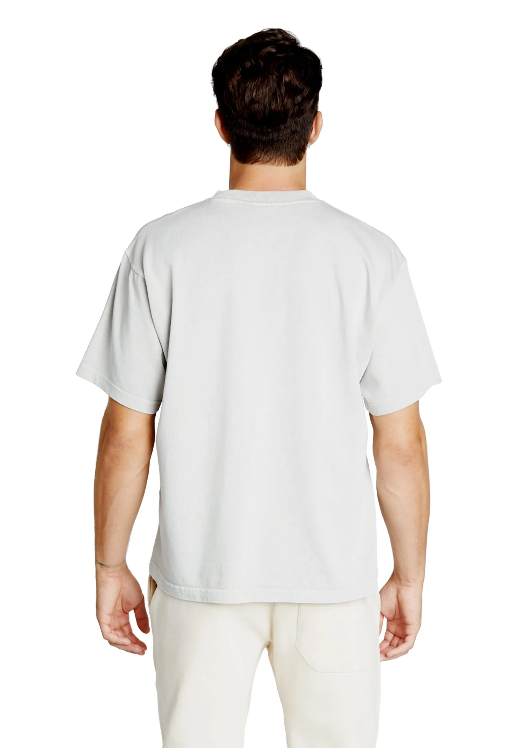 Streetwear Heavyweight Short Sleeve Tee - Lunar Rock