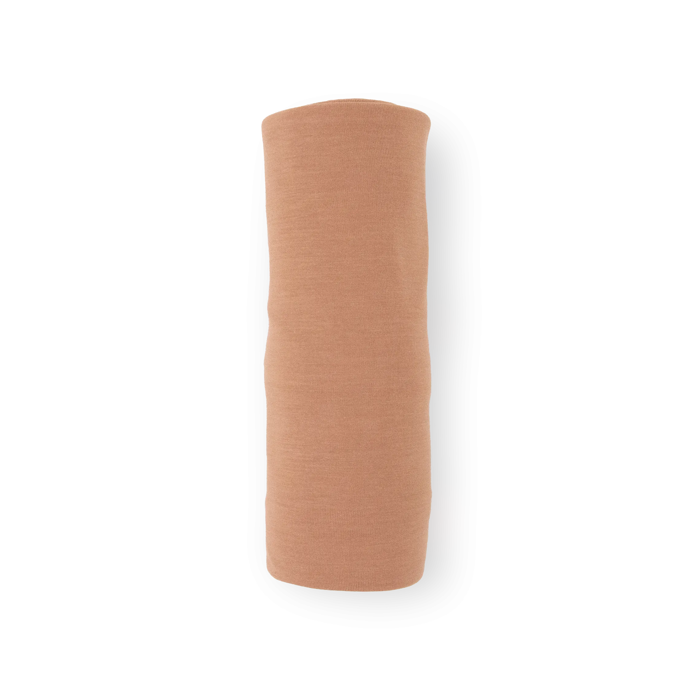 Stretch Knit Swaddle Blanket - Terracotta