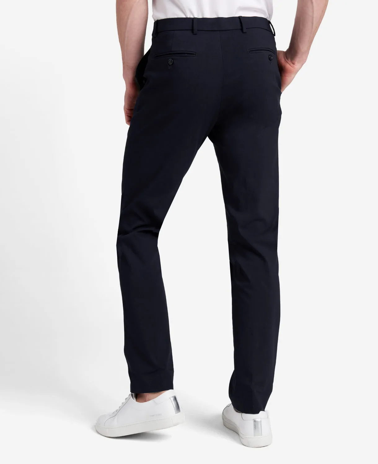 Stretch Twill Regular-Fit Flex Waistband Pant