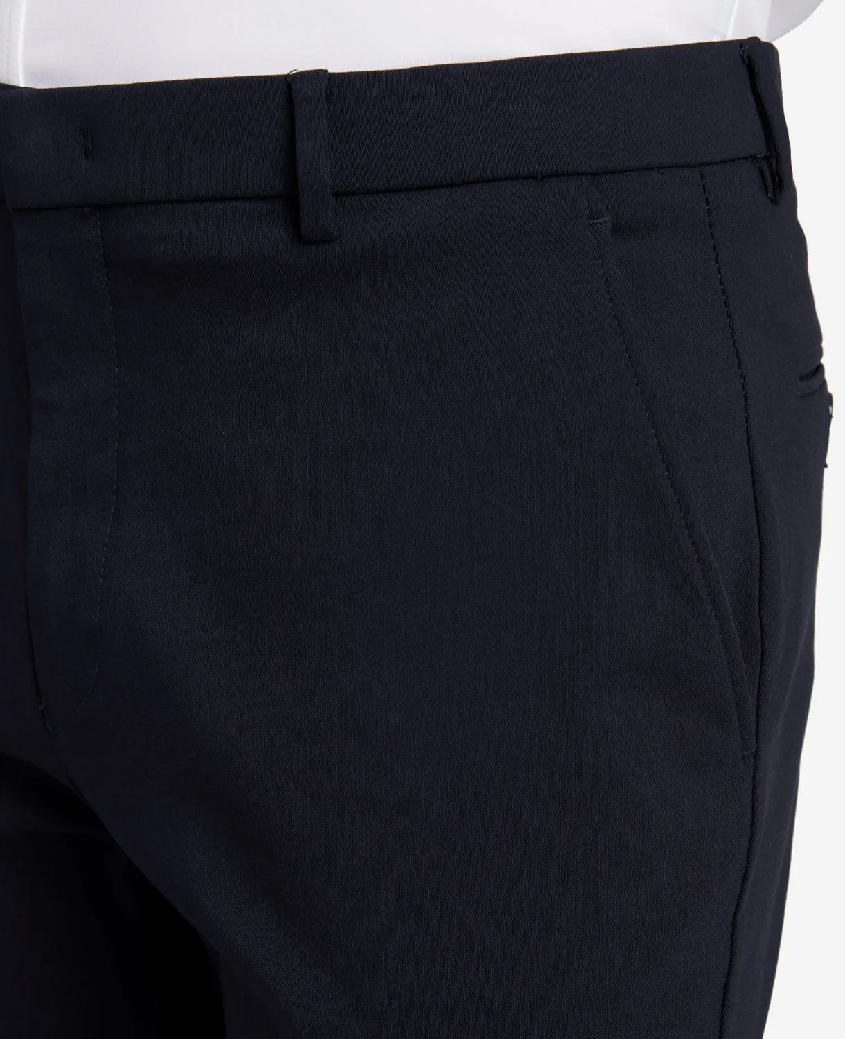 Stretch Twill Regular-Fit Flex Waistband Pant