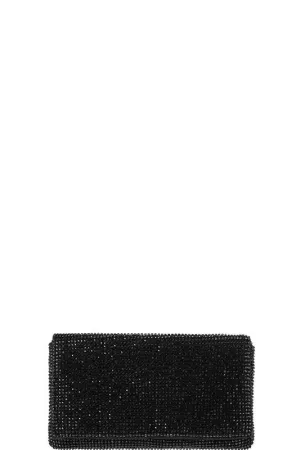 Striped Mini Clutch Bag