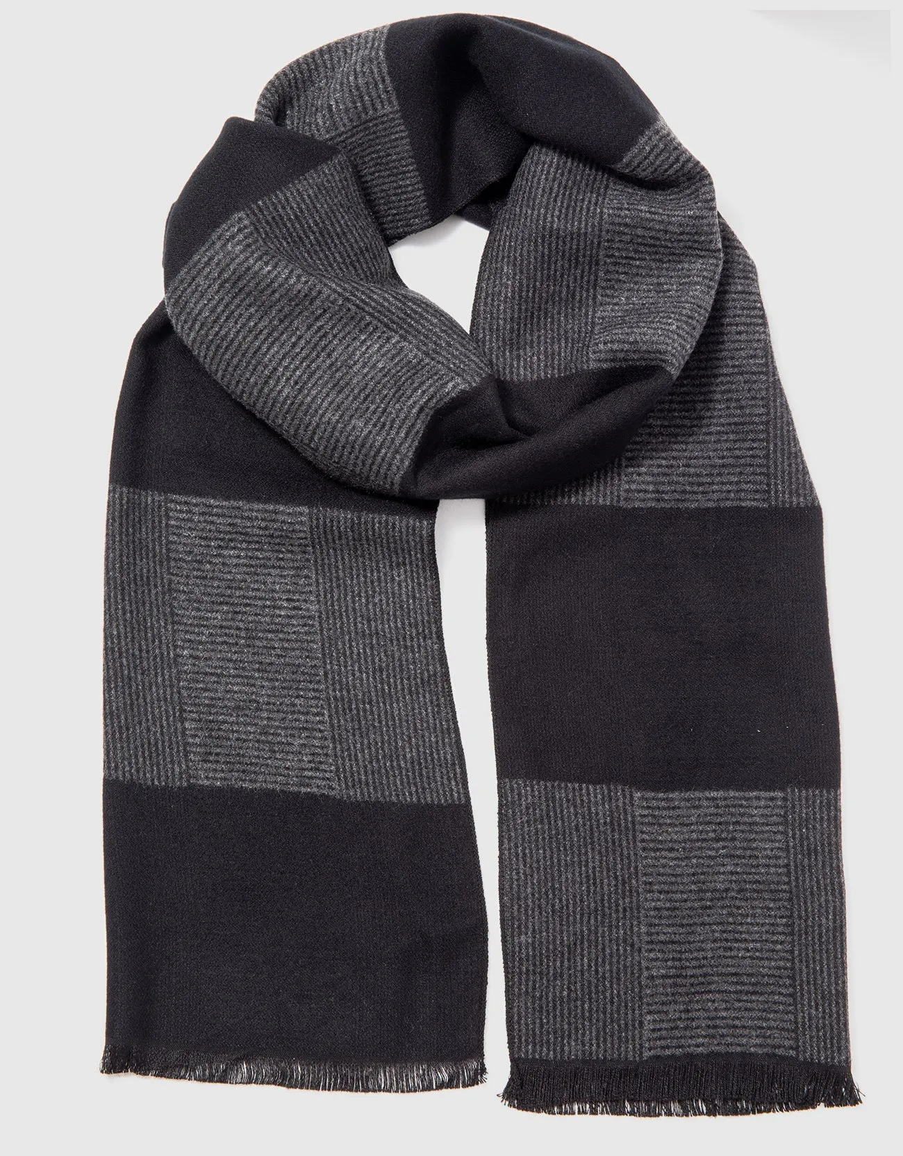 Stripey Fashionable Winter Scarf