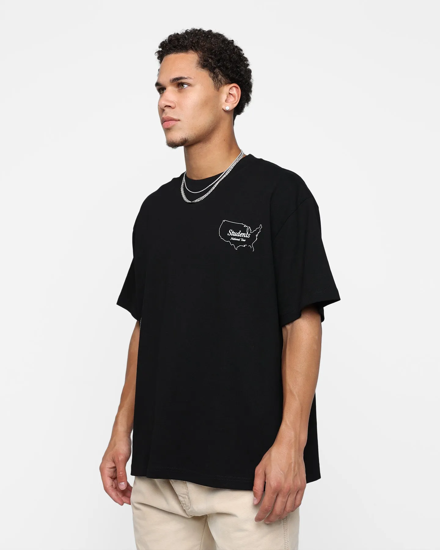 Students Golf National Tour T-Shirt Black