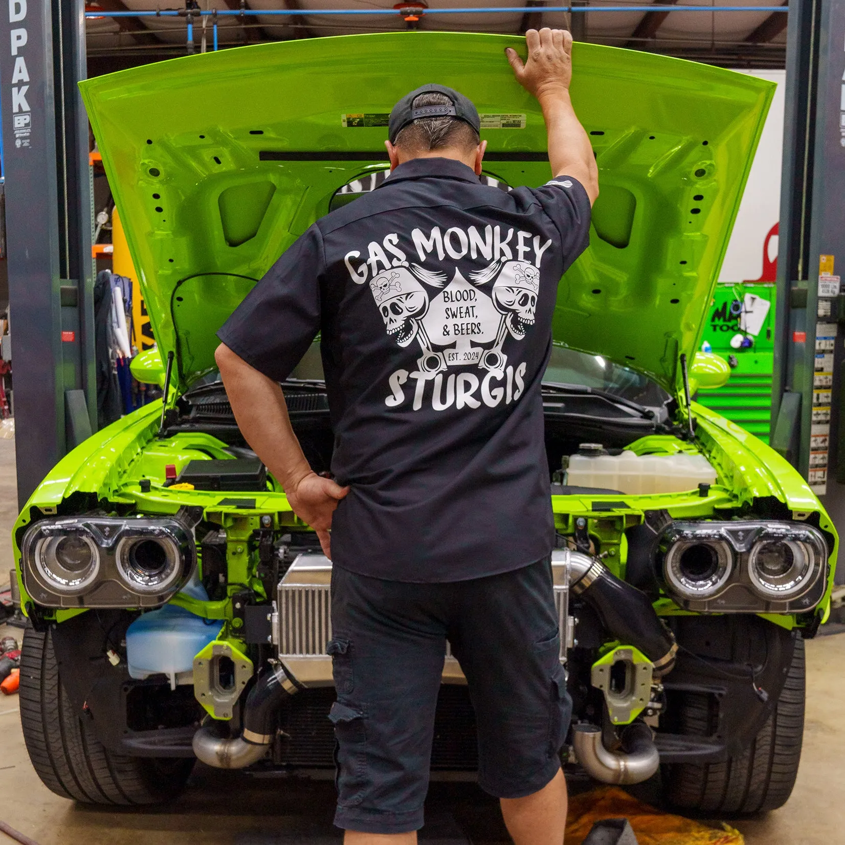 Sturgis Work Shirt Black