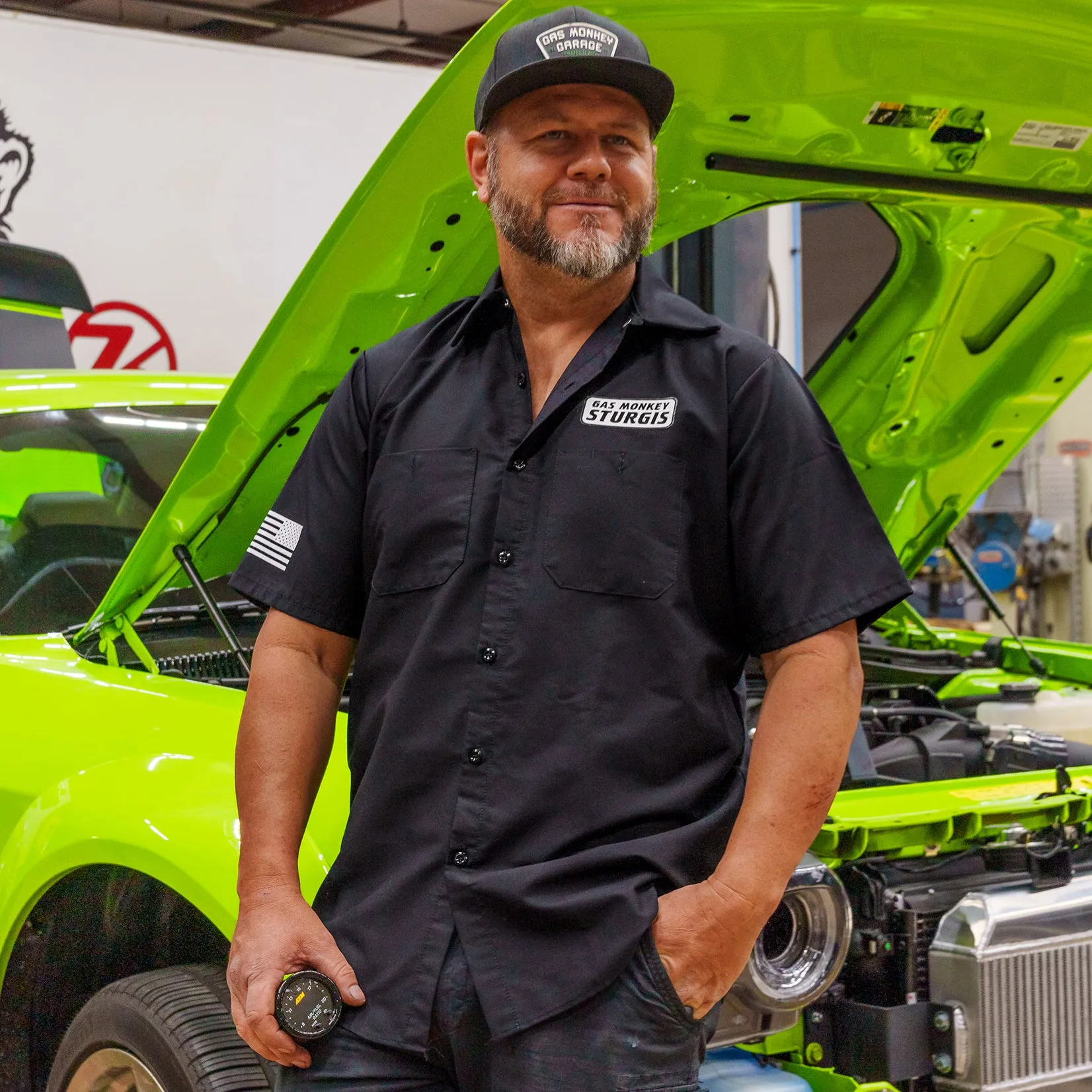 Sturgis Work Shirt Black