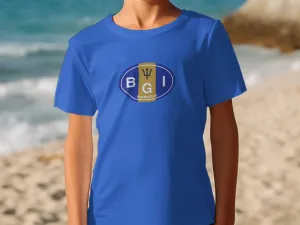 Stylish Barbados BGI Emblem Design T-Shirts