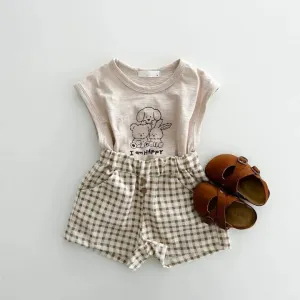 Summer Casual Plaid Shorts