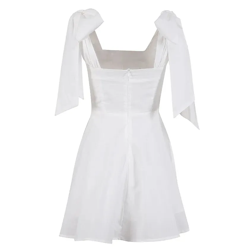 Summer Dress 2024 White Mini Dress