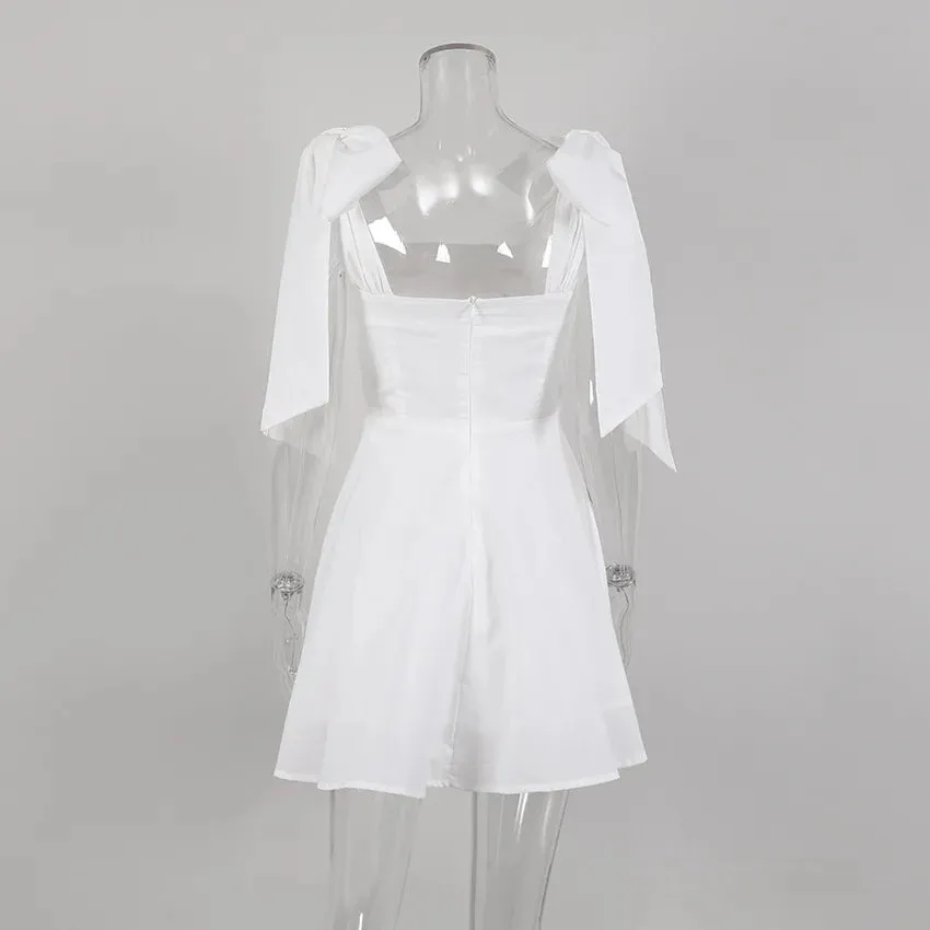 Summer Dress 2024 White Mini Dress