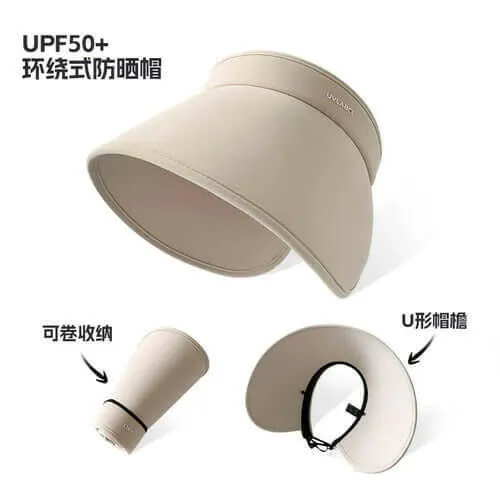 Summer Wide Brim Floppy Visor Hats - Sexikinis Swim