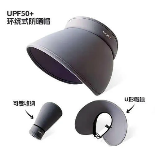 Summer Wide Brim Floppy Visor Hats - Sexikinis Swim